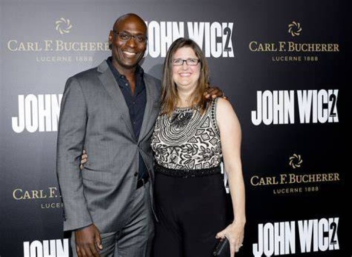 Lance&nbsp;and Stephanie Reddick at the FOX All-Star Party in West Hollywood, California, on July 23, 2012. | Source: Getty Images